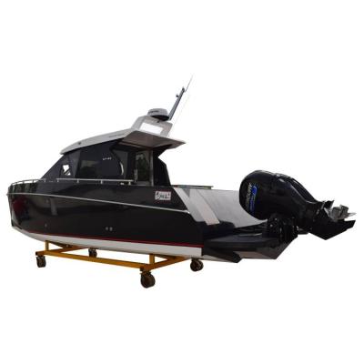 China Outdoor Recreation 9m Motor Fiberglass Boat Motor Fishing Boat Sale for sale