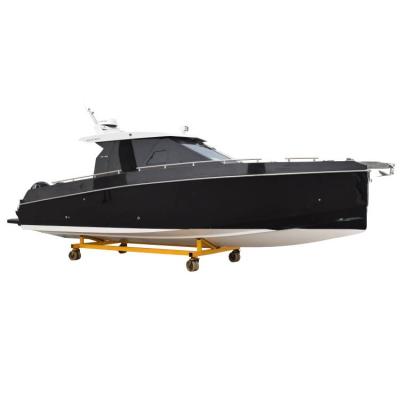 China Leisure Entertainment Boat Fiberglass Fishing Boat 23ft Cabin Boat For Sale for sale