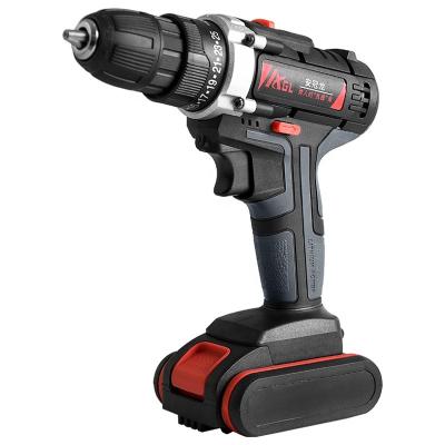 China High performance 18v lithium battery rechargeable cordless drill screwdriver machine china sale electric hand power tools with double speed for sale