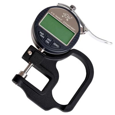 China Digital Meter Tester Diameter 0-12.7m Thickness Measuring Tools Elcometer For Plastic Sheet Plate Glass Paper Metal for sale