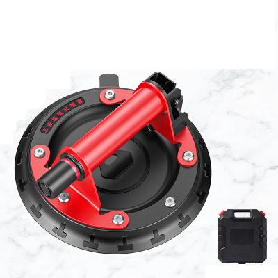 China Heavy Duty Rubber CE Vacuum Suction Cup Glass Large For Stone Fixing Tile Ceramic Fixed Tool Sucking Disc Chuck With Steel Handle for sale