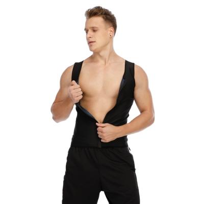 China Neoprene Workout Vest XS-3XL Sport Slim Men's Back Support Body Slim Neoprene Shirt Heat Vest Sauna Unisex Heated Premium Light Diet Padded Suit for sale