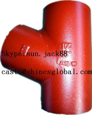 China En877 Epoxy Powder Cast Iron Fittings/ISO6594 Cast Iron Pipe Fitting for sale