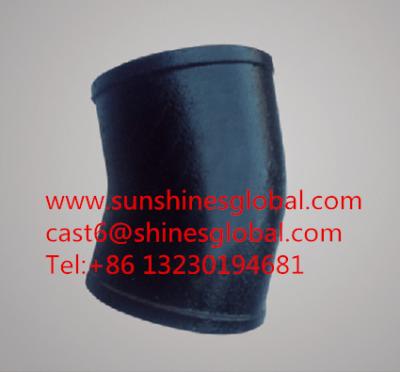 China CISPI301No Hub Pipe Fitings/ASTM A888 Hubless Pipe Fittings for sale