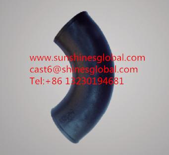 China CISPI 301/ASTM A888 Centrifugal Cast Iron Pipe Fittings for sale