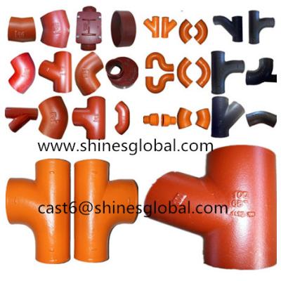 China SML Pipe Fittings/SML Cast Iron Pipe Fittings/EN877 Fittings for sale