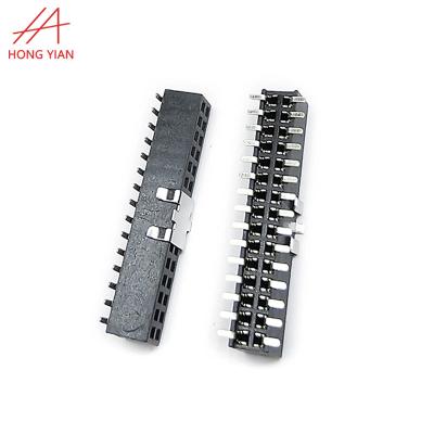 China 2*20 Pin Automotive Pin Header 2.0MM Double Row Straight Female PIN FOR PCB Board for sale