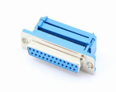 China Automotive Type 25P D-SUB Ribbon Ribbon Cable IDC Female Connector for sale