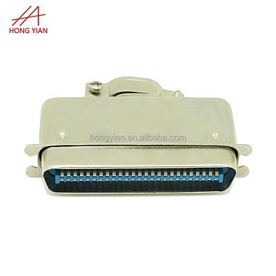 China Power SCSI 57 Series 57 CN 36 50 64 Pin Male Female Centronics Connector With Metal Hoods Parallel Printer Adapter for sale