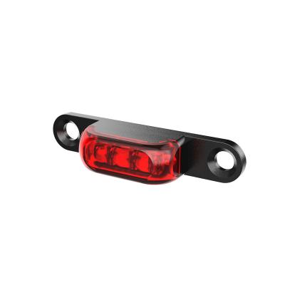 China ABS PMMA factory direct CREE Sate-Lite ebike light CEE electric bike tail light mount on carrier 6V/12V for sale