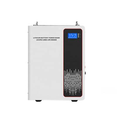 China Household appliances high power home energy storage system wall lithium iron phosphate lithium battery 451.2V100AH for sale