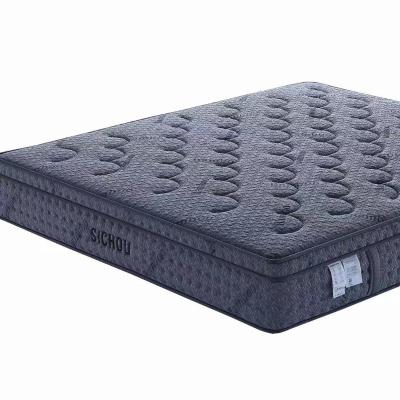 China Factory Direct Sales Foldable Memory Foam Pocket Coil Spring Bed Mattress Hotel Europe Top Roll Up Twin Queen for sale