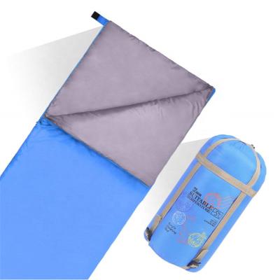 China Hike Sleeping Envelope Type Envelope 380T Lightweight Nylon Waterproof Summer Travel Mini Outdoor Camping 190*75cm for sale