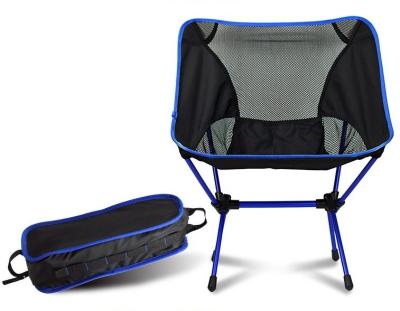 China Fishing Chair Custom Outdoor Beach Leisure Fishing Chair Moon Space Chair Portable Aluminum Tube Ultralight Camping Folding Chair for sale