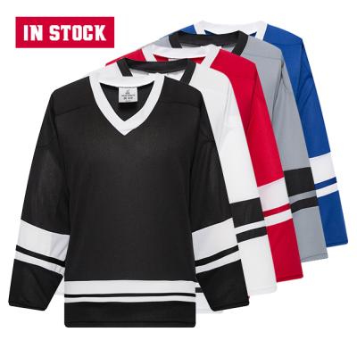 China Antibacterial Wholesale Blank Hockey Jersey Practice Hockey Jersey Blank Hockey Jersey for sale