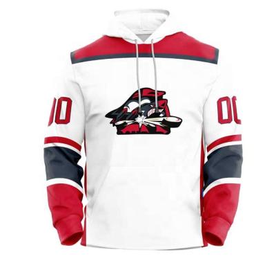 China High Quality Anti-wrinkle Hockey Hoodie Custom With Team Logo Number Design Your Own for sale