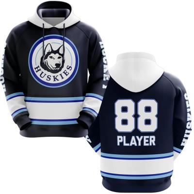 China Custom Antibacterial Mens Hockey Hoodies Cheap Hockey Hoodie for sale