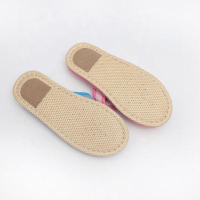 China Fashion trend real beauty fabric wholesale hot sale ultra-thin biodegradable slippers for sale