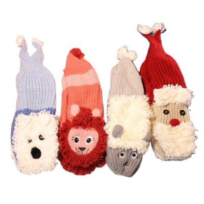 China Cute Colorful Fashion Trend Girls Slipper Socks Inside, Funny Animal Patterned Plush Sleeping Socks for sale