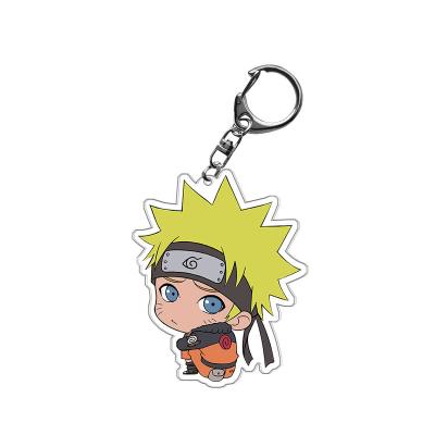 China Anime Kobe Souvenir Customized Japan Fans Eco-friendly Anime Cartoon Narutos Accessories Key Chain For Charms Student Girl Backpack Pendant Gift for sale