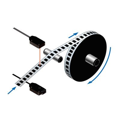 China Ultra-small sensor switch photoelectric sensor installed directly in the narrow nc/no 50cm photoelectric sensor of npn/pnp slots for sale