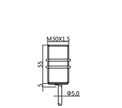 China Proximity Sensors 2mm Mental Dc 3 Proximity Sensor M30 Inductive Switch IP67 for sale