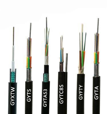 China Micro Aerial / Fiber Optic Duct Shenzhen 6 10 18 24 48 Core 144f 288 Single Core Aerial Duct Cables for sale