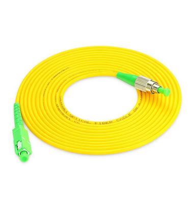 China Telecom Shenzhen SC fc LC ST meter FTTH 3m SC LC Fiber Optic Simplex Armored Patch Cord for sale