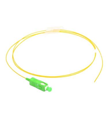 China High quality fiber optic 0.9mm telecommunication 1.5m 2 meter g652d g655 ST SC lc/pc UPC APC braid patchcord for sale