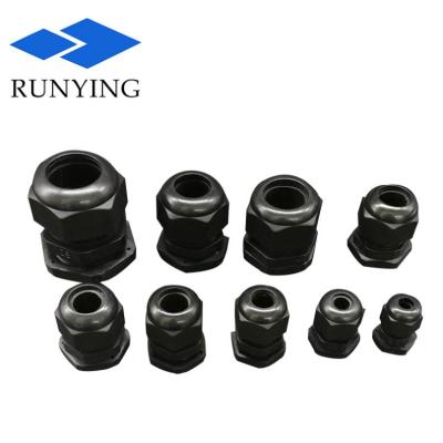 China Professional PA66/PP Pg7-PG63 Ip68 PP Material Plastic Cable Gland Connector Junction Box Wire Seal for sale