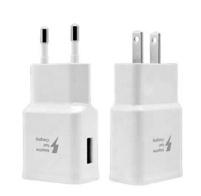 China Wholesale Universal USB Wall Charger 9V 2A USA EU Plug Fast Portable Travel USB Phone Charger Travel Wall Charger For iPhone For Samsung for sale