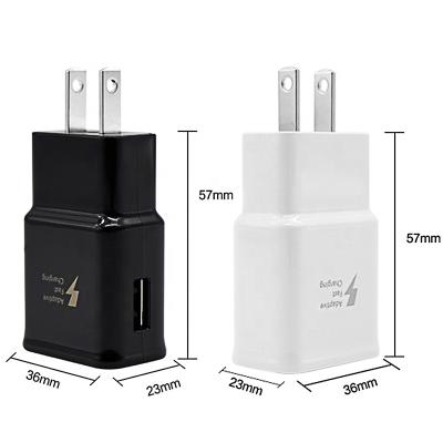 China Fast Travel Wall Charger OEM 5V 9V 2A EU USA Plug Usb Charger Mobile Phone Travel Charger for iPhone Android Huawei Samsung oneplus xiaomi charger for sale