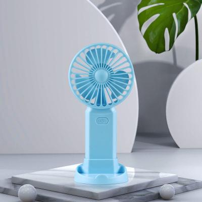 China Rechargeable Fan+Table Fan+Portable+Silent+Can Be Mobile Phone Holder 2 in 1 Mini Portable USB Folding Handheld Folding Mute Desktop Fans Pocket Fan Summer Pocket Travel Dormitory Fan Rechargeable Ministry of Interior for sale