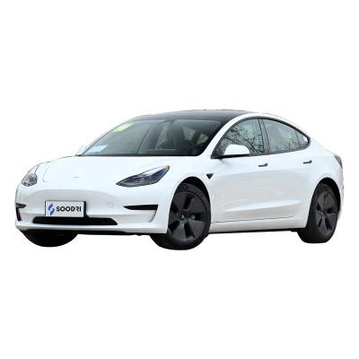 China Leather Cool High Quality 5 Door Used Cars Tesla 4 Seat Used Car For Export for sale