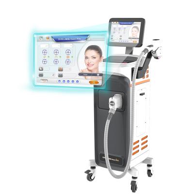 China High Power Hair Removal Ce Approved Permanent Pain Free Professional 808Nm Diode Laser Hair Removal Machine 3 Waves for sale