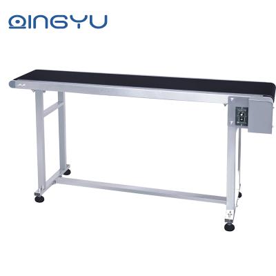 China Oil Resistant Premium Grade Flat Belt Conveyors, For Making Pies, Bread, Snacks, Food Industries Conveyor for sale