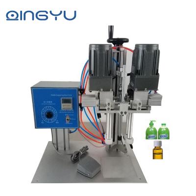 China tabletop beverage screw cap bottle capper/screw capping machine for sale