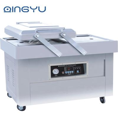 China Automatic Food Double Chamber Vacuum Packing Machine, Table Type Vacuum Sealing Machine, for sale