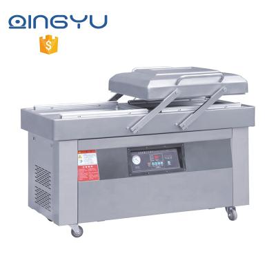 China Automatic Food Double Chamber Vacuum Packing Machine, Table Type Vacuum Sealing Machine, for sale