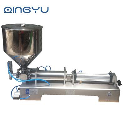 China food ointment automatic horizontal bottle filling machine/paste automatic bottle filling machine for sale