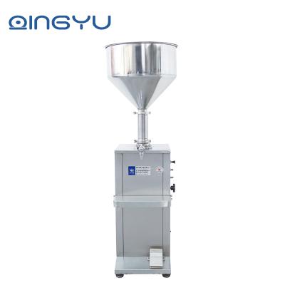 China Food Pneumatic Vertical Liquid Filling Machine With Bracket / GFA Liquid Cream Filling Machine for sale