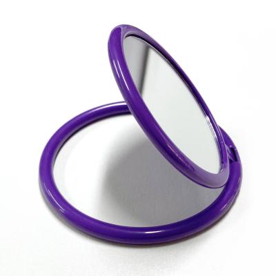 China Round Pocket Mirror Stand Makeup Mirror Small, Single Side Mirror for Purse, Portable Makeup Mirror for Women for sale