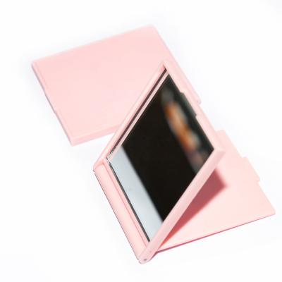 China Custom Logo Square Compact Makeup Mirror, Single Side Mirror for Purse, Portable Pocket Makeup Mirror for Women for sale