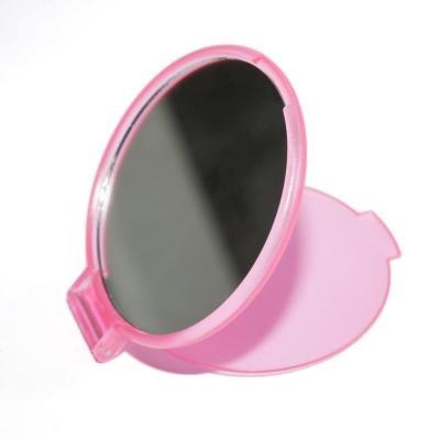 China Pocket Mirror Round and Slim Compact Makeup Mirror, Single Side Mirror for Purse, Portable Makeup Mirror for Women for sale