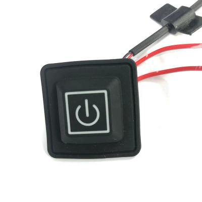 China USB heated suit temperature control button YB621 for sale