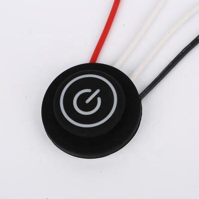 China High Quality Enthusiast Protection 3 Speed ​​Heating USB Jacket Temperature Control Waterproof Switch Controller for sale