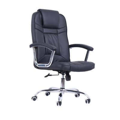 China Heavy Weight (Height) Canton Swivel Adjustable Office Chair Comfortable Leather Wooden Office Manager for sale