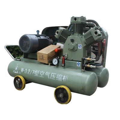 China Used Hot Model 18.5KW Lubricated Electric Reciprocating Piston Air Compressor Machine Mining Prices for sale