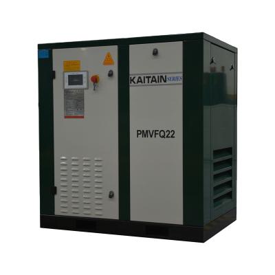 China OIL-LESS P.M. VSD Two Stage Variable Speed ​​Screw Oil Free Air Compressor with Oil Filter Machine for Medical for sale