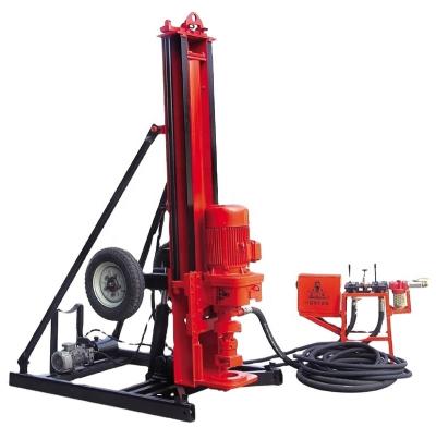 China Water Wells Drilling Mining Equipment Used Mine Hammer Drilling Rig Portable Diesel Engine For Rock Breaking for sale